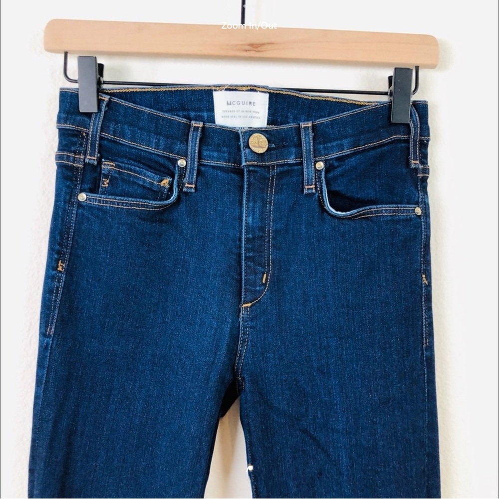 Anthropologie MacGuire Flare Jeans Sz 25 - Picture 2 of 6